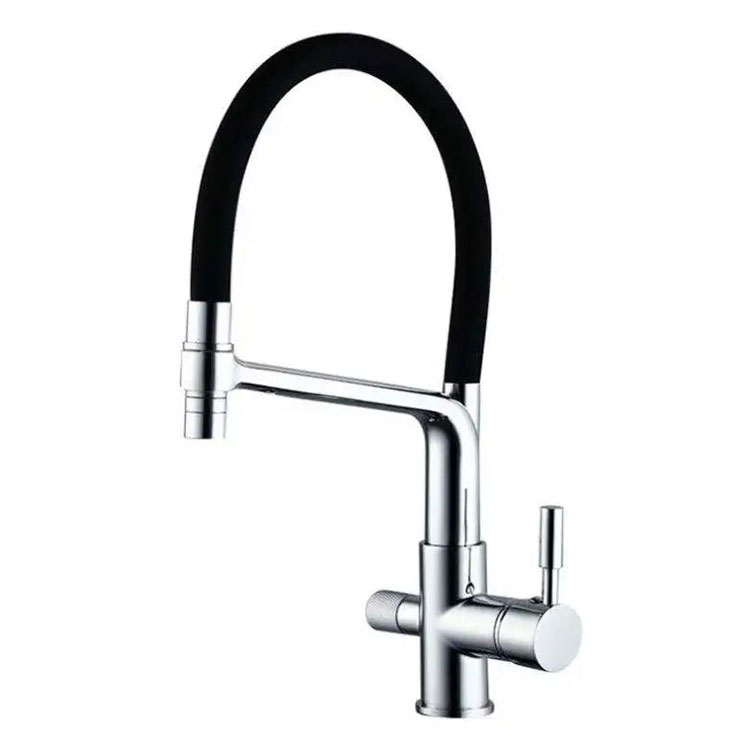 Faucet Bilik Mandi dengan Penyembur Pull Down